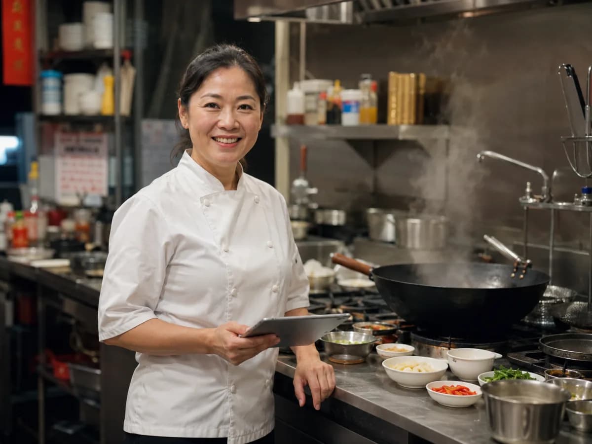 Restaurant-Bestellsystem speziell für asiatische Restaurants